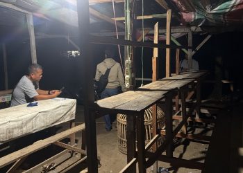 Dugaan Sabung Ayam Diadukan Warga, Jatanras Polres Simalungun Langsung Sisir Karang Bangun