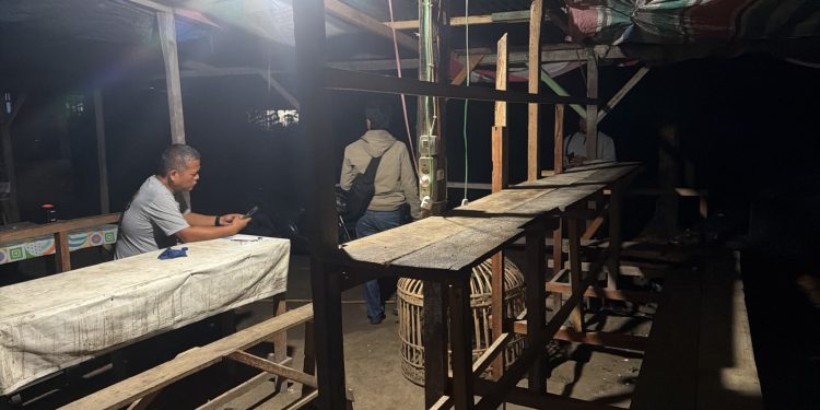 Dugaan Sabung Ayam Diadukan Warga, Jatanras Polres Simalungun Langsung Sisir Karang Bangun