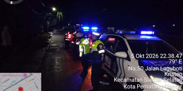 Satlantas Pematangsiantar Gaspol Patroli Malam, Balap Liar dan Knalpot Brong Dibidik Satlantas Pematangsiantar Gaspol Patroli Malam, Balap Liar dan Knalpot Brong Dibidik