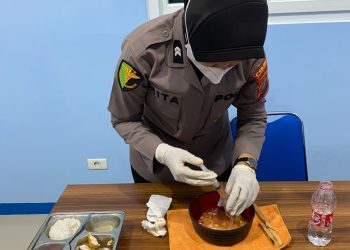 1.985 Warga Terima Makanan Bergizi, Dokkes Polres Siantar Pastikan Aman Dikonsumsi