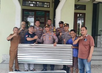 Warga Pematang Asilum Terharu, Bantuan Kapolres Simalungun untuk Masjid Al-Ikhlas Disebut Amal Jariah
