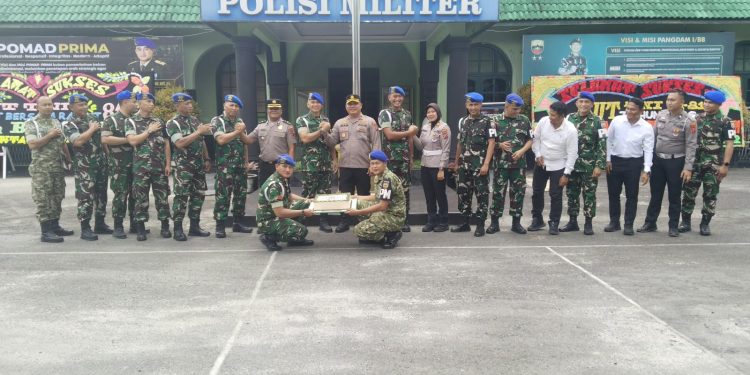 HUT TNI ke-81, Kapolres Simalungun Sambangi 6 Markas TNI: Sinergi Makin Solid