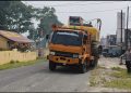 Longsor Ancam Akses Wisata Danau Toba, Polsek Sidamanik dan PU Bergerak Buka Jalan