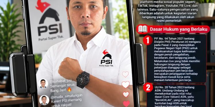 ASN Asyik Live di Jam Kerja? Jan Roiko Purba: Tugas Kedinasan Jangan Ditinggalkan
