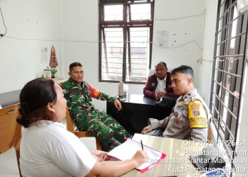 Anjing Agresif Resahkan Warga, Bhabinkamtibmas Siantar Marihat Turun Tangan