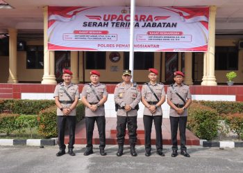 Resmi Berganti! Ini Sosok Kasat Reskrim dan Kasat Narkoba Baru Polres Pematangsiantar