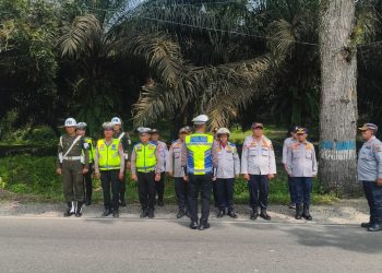 Satlantas Polres Simalungun Sisir Jalan Besar Parapat, 16 Pelanggar Lalu Lintas Ditindak dalam Razia Gabungan