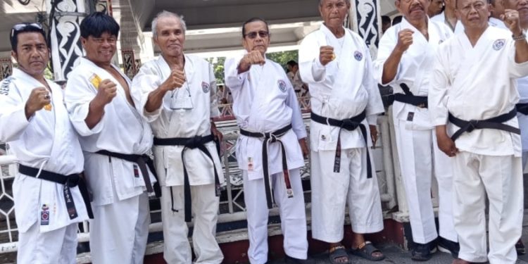 Pengcab Tako Simalungun Gelar UKT Sabuk Hitam Diikuti Karateka Dari 12 Daerah se Sumut dan Sumbar