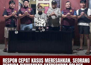 Pintu Masjid Raya Al-Ishlah Raib, Polsek Sibolga Selatan Amankan Pria 27 Tahun