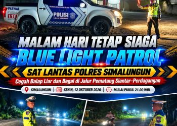 Cegah Begal dan Balap Liar, AKP Friska Susana Kerahkan Blue Light Patrol di Jalur Rawan Malam Har