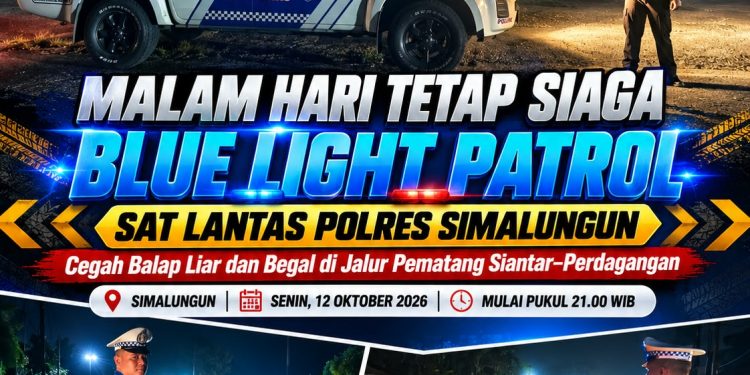 Cegah Begal dan Balap Liar, AKP Friska Susana Kerahkan Blue Light Patrol di Jalur Rawan Malam Har