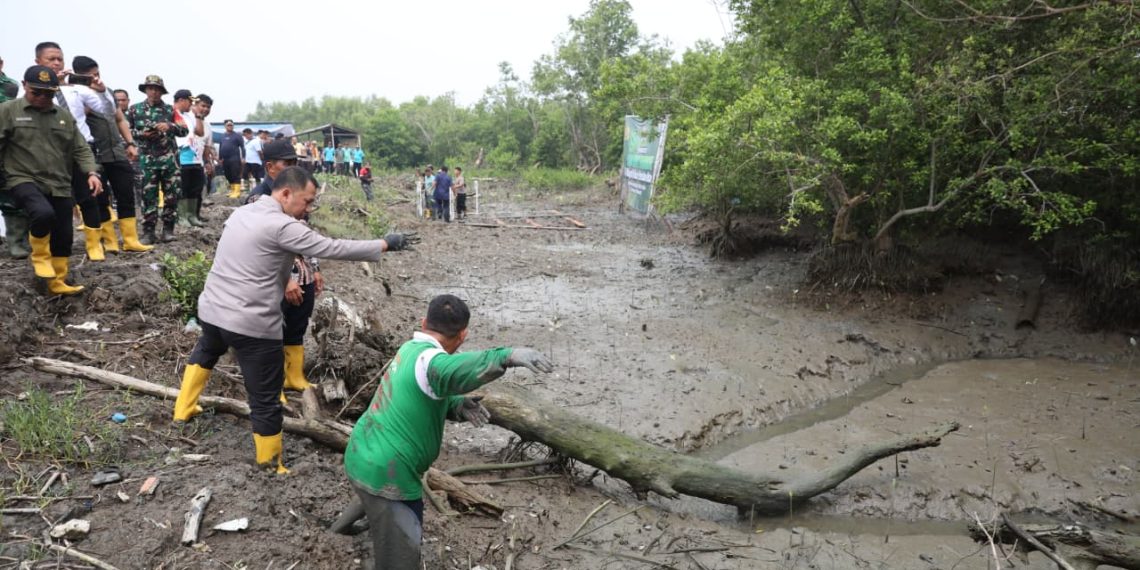 Green Policing: Penanaman 1.994 Bibit Mangrove Cegah Abrasi, Serap CO₂, dan Jaga Ekosistem Green Policing: Penanaman 1.994 Bibit Mangrove Cegah Abrasi, Serap CO₂, dan Jaga Ekosistem