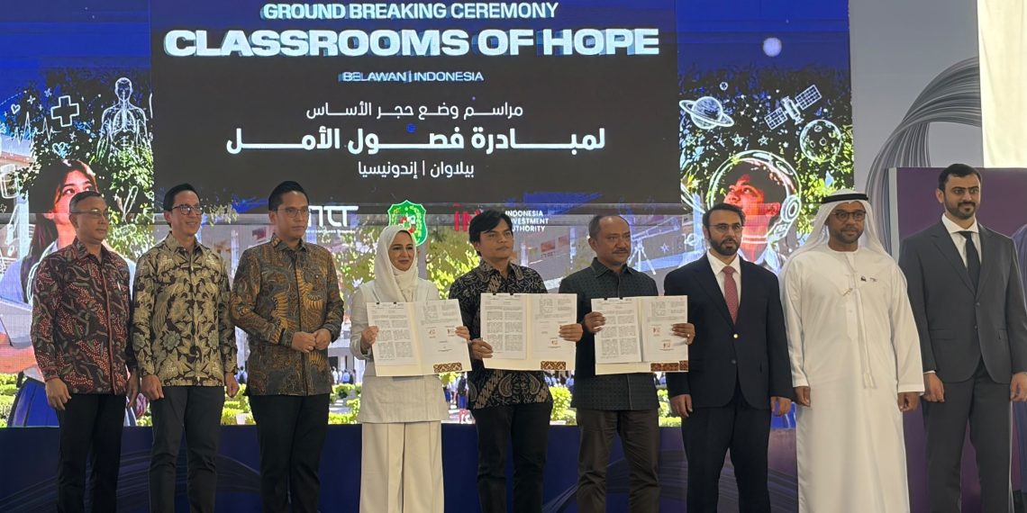 Pelindo, DP World Foundation, dan Pemkot Medan Berkolaborasi Bangun Sekolah untuk Anak-anak Belawan