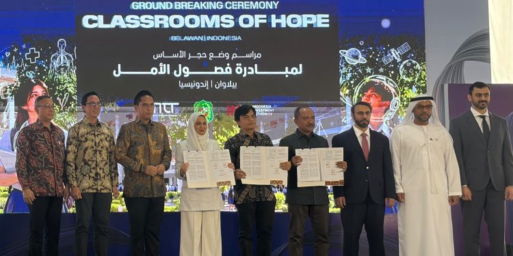 Pelindo, DP World Foundation, dan Pemkot Medan Berkolaborasi Bangun Sekolah untuk Anak-anak Belawan