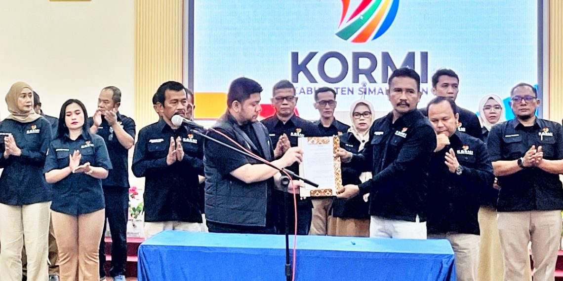 Mahadi Dedi Sitanggang Resmi Pimpin KORMI Simalungun 2026–2031, Dilantik Ketua KORMI Sumut