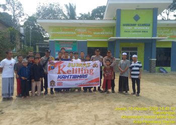 AKP David Eka Putra Sambangi Pondok Pesantren di Simarimbun, Ajak Warga Jadi Pelopor Kamtibmas