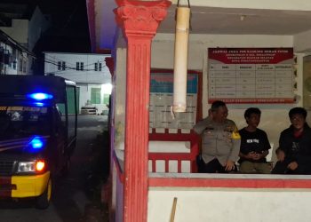 AIPTU Eko Silalahi dan AIPTU Herry Tarigan Turun ke Pos Kamling, Perkuat Sinergi Polri dan Warga