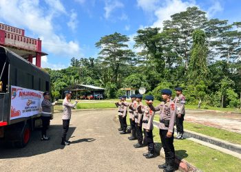 Merawat Persaudaraan Lintas Generasi, Brimob Kompi 4 Batalyon C Sumut Sambangi Purnawirawan Jelang HUT ke-81