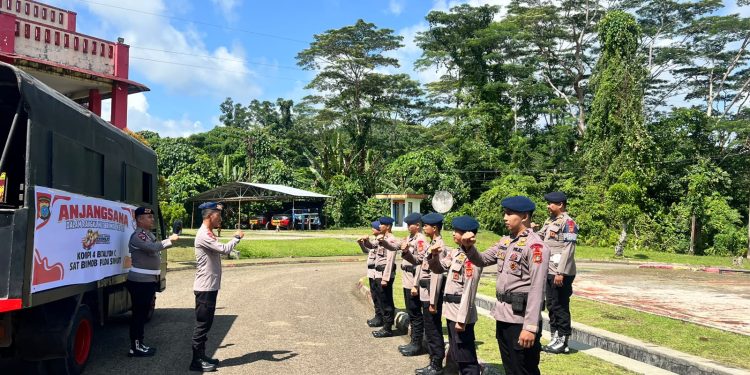 Merawat Persaudaraan Lintas Generasi, Brimob Kompi 4 Batalyon C Sumut Sambangi Purnawirawan Jelang HUT ke-81