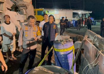 Polrestabes Medan Ungkap Penjualan BBM Subsidi ke Pabrik Beton, Truk Tangki Dimodifikasi