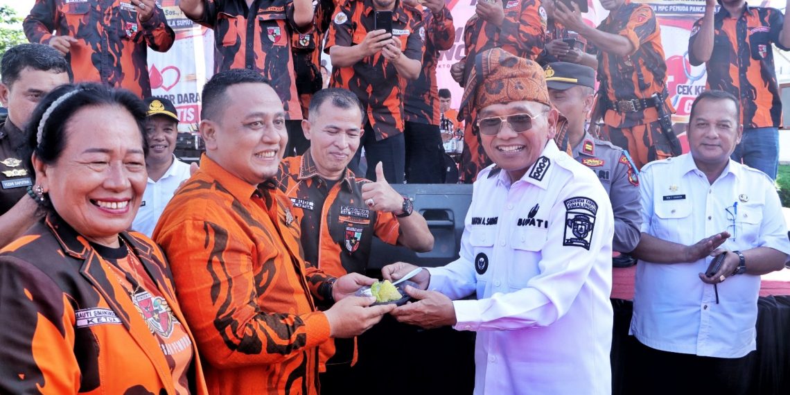 HUT KE-67 PEMUDA PANCASILA, BUPATI SIMALUNGUN AJAK KADER PERKUAT PERSATUAN DAN JAGA KAMTIBMAS
