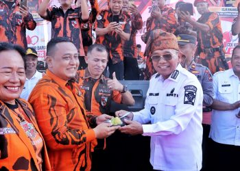 HUT KE-67 PEMUDA PANCASILA, BUPATI SIMALUNGUN AJAK KADER PERKUAT PERSATUAN DAN JAGA KAMTIBMAS