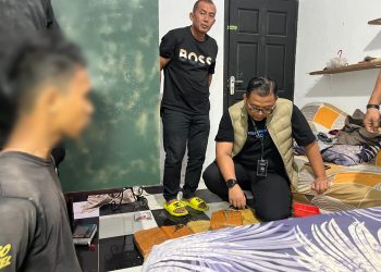 Kandang Ayam di Marindal Jadi Gudang Ganja, 18 Kg Narkoba Disita Polrestabes Medan