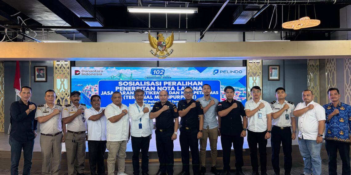 Pelindo Regional 1 Belawan Perkuat Integrasi Layanan melalui Peralihan Penerbitan Nota