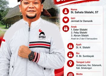 Dari Ambarisan untuk Simalungun, Mengenal Sosok Sahata Silalahi, Ketua DPD PSI Kabupaten Simalungun