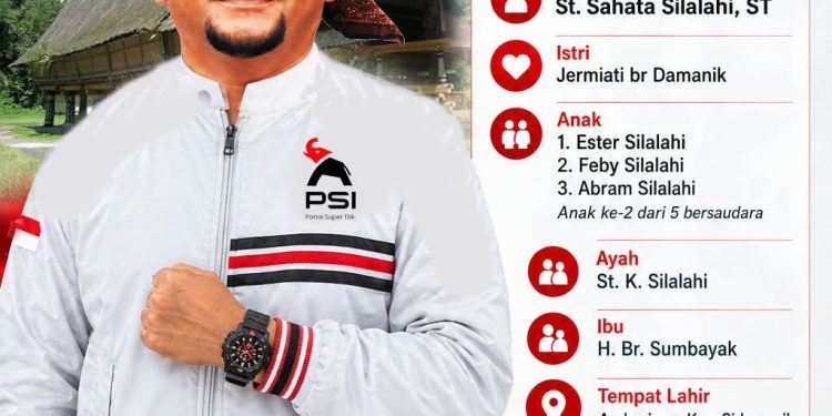 Dari Ambarisan untuk Simalungun, Mengenal Sosok Sahata Silalahi, Ketua DPD PSI Kabupaten Simalungun