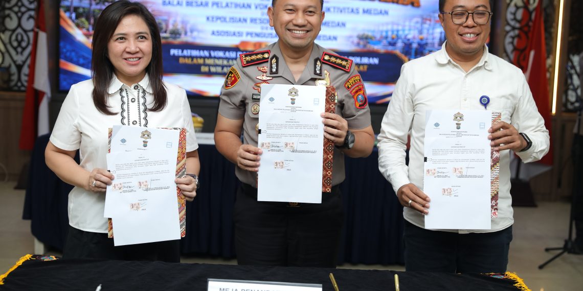 Kesepahaman Bersama Poliran, Tiga Pihak Bersinergi Tingkatkan Keterampilan dan Kesejahteraan Masyarakat