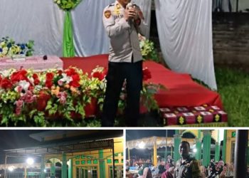 Dari Masjid Ar-Rohman, Kapolsek Silou Kahean Bangun Kedekatan dengan Warga dan Tokoh Daerah