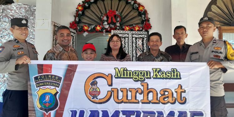 Dekatkan Polri dengan Jemaat, Polsek Siantar Timur Dorong Pemuda Gereja Aktif Jaga Keamanan