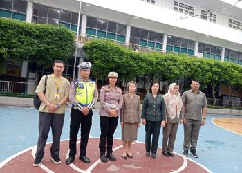 Police Go To School, Satlantas Pematangsiantar Tanamkan Pesan Tegas: Pelajar di Bawah Umur Jangan Bawa Motor