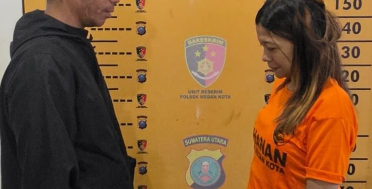 Curi Tabung Gas Terekam CCTV, Fitri Siregar Diciduk Polsek Medan Kota