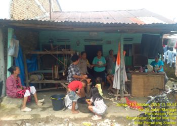 Cegah Gangguan Kamtibmas, Polsek Siantar Marihat Perkuat Sinergi dengan Warga Parhorasan Nauli