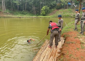 Asah Kemampuan Penyelamatan di Air, Brimob Sumut Perkuat Kesiapsiagaan Personel