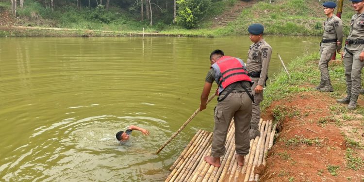 Asah Kemampuan Penyelamatan di Air, Brimob Sumut Perkuat Kesiapsiagaan Personel